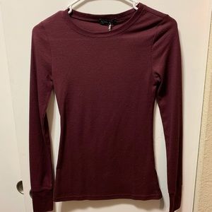 Maroon long sleeve